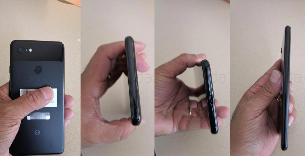 images of the upcoming pixel 3 xl appear online, design leaked