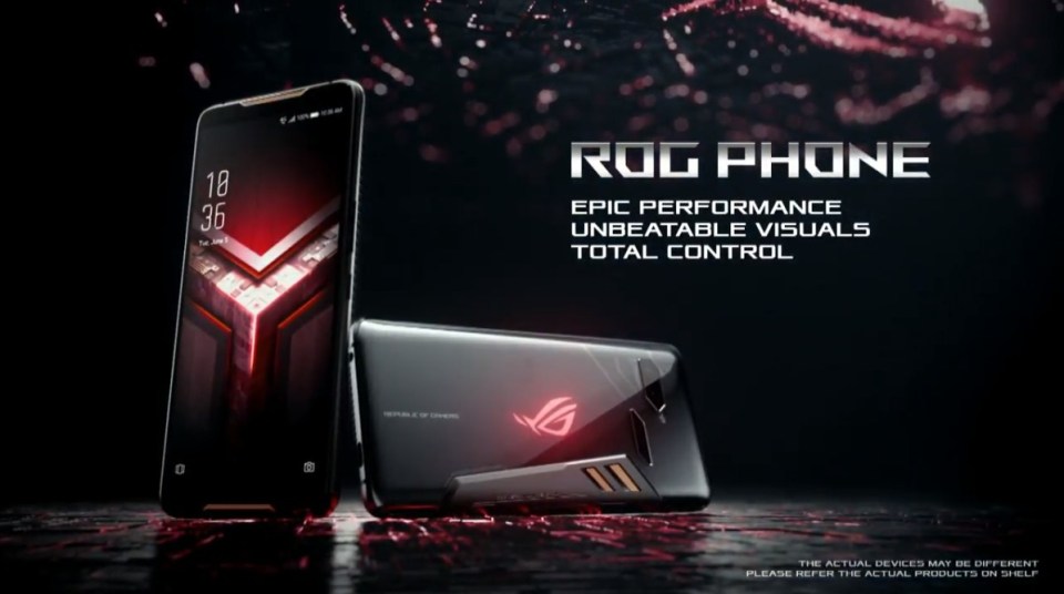 asus unveils high-end rog gaming phone with an overclocked snapdragon 845 soc