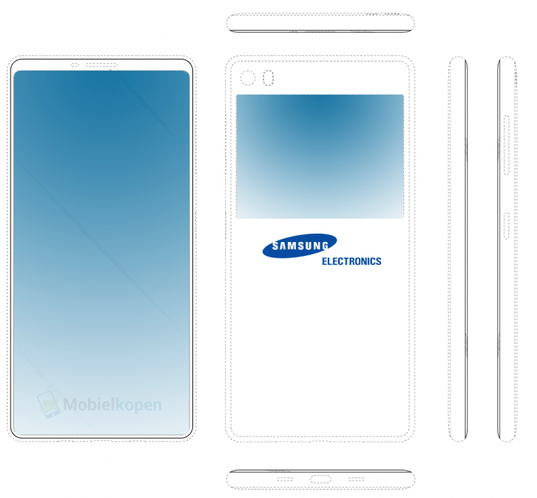 samsung working on a dual-display galaxy smartphone, patents leaked