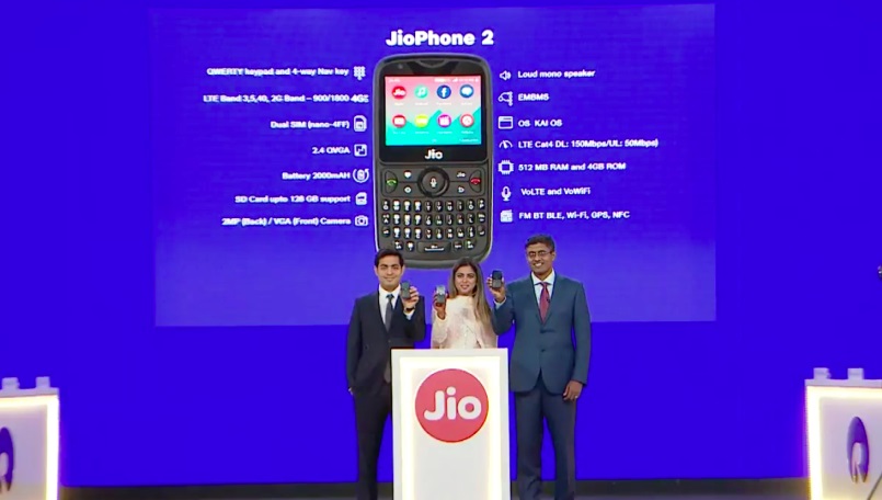 jiophone 2 features