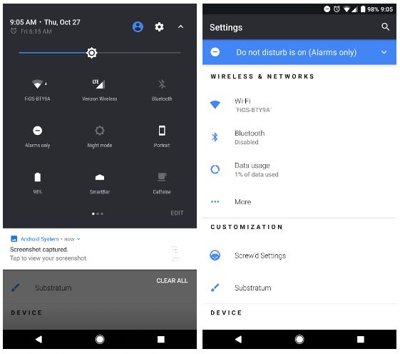 pixel ui substratum themes