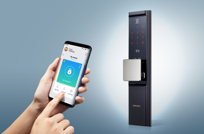samsung's new door lock debuts with iot capabilities