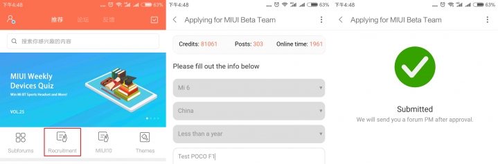 xiaomi needs global beta testers for the new poco miui 10