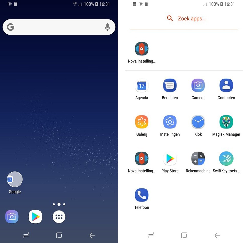 google wiz rom for galaxy s8