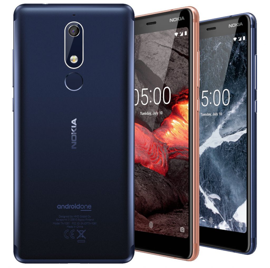 nokia 2.1, 3.1(3gb ram), and the nokia 5.1 are now official in india