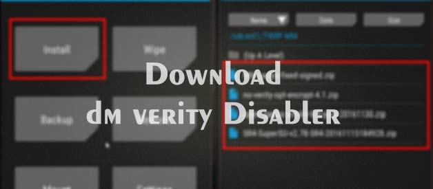 download dm verity disabler
