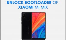 unlock bootloader mi mix