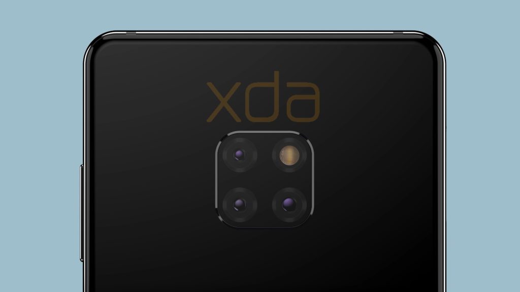 alleged huawei mate 20 spotted at ifa 2018, to come with a triple rear camera