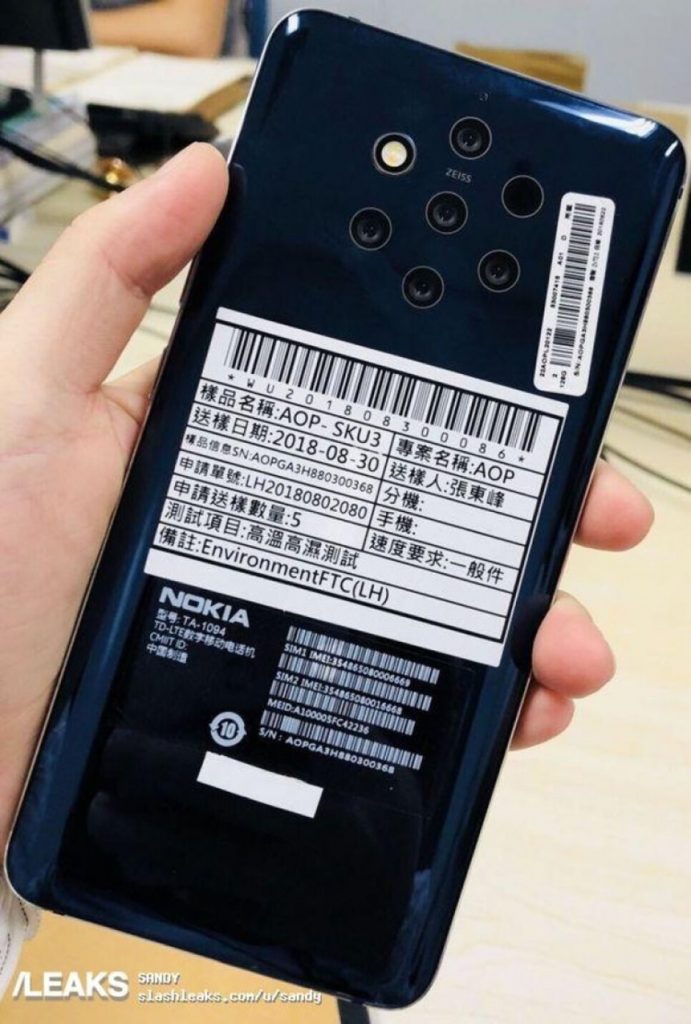 nokia 9 five crear camera