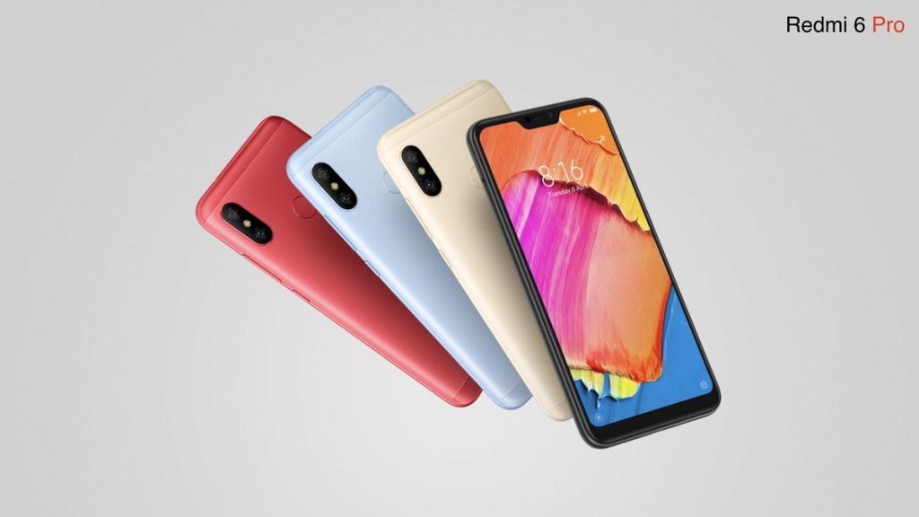 xiaomi announces its redmi 6, redmi 6a, and redmi 6 pro in india