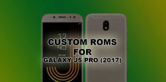 Best Android Oreo custom roms for Samsung Galaxy J5 Pro (2017)