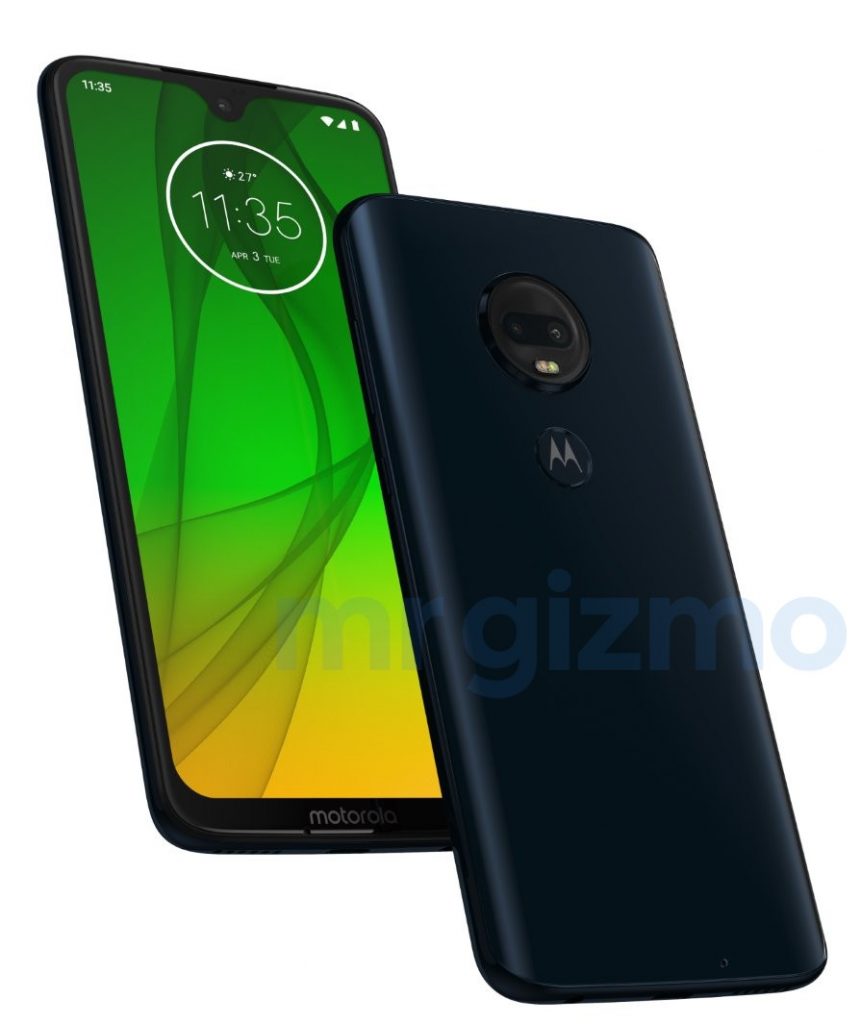 moto g7 plus render