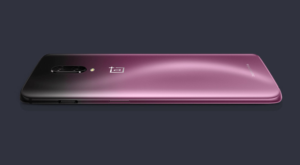 oneplus 6t with thunder purple color