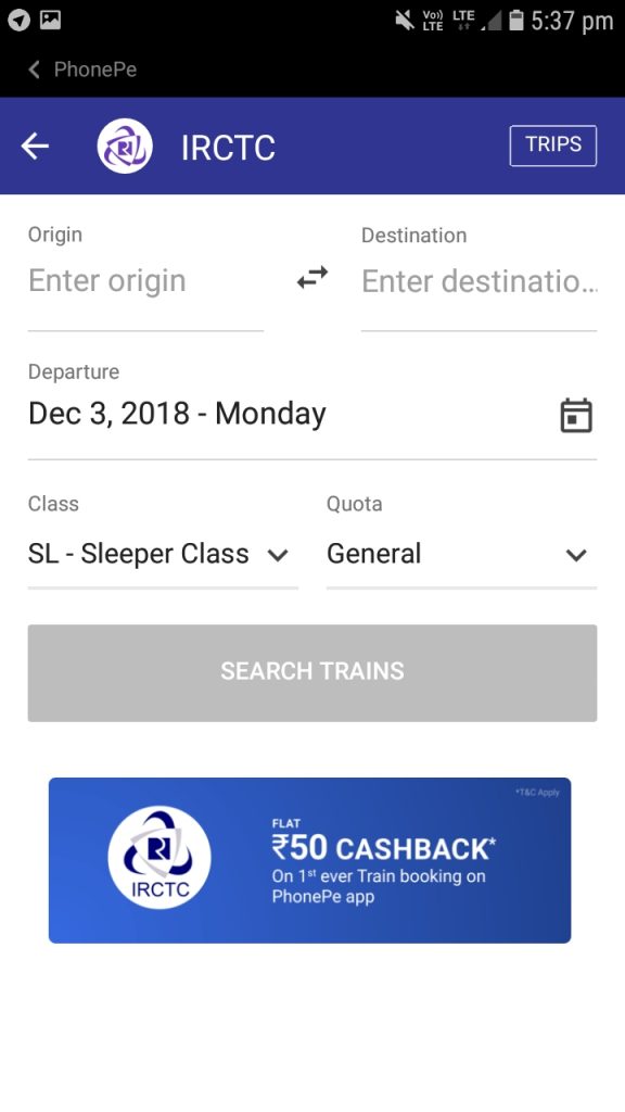 phonepe introduces phonepe rewards, irctc train booking and more
