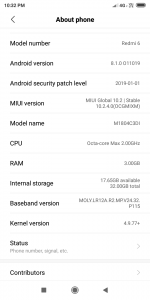 xiaomi redmi 6 receives miui v10.2.4 update with january smr