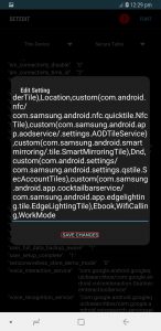 how to add screenshot toggle in quick settings on samsung experience 8.1 and above