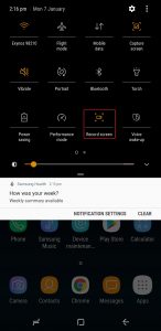 how to install samsung screen recorder on galaxy note 8 and galaxy note 9
