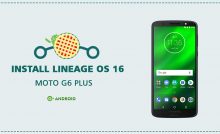 install LineageOS 16 on Moto G6 Plus