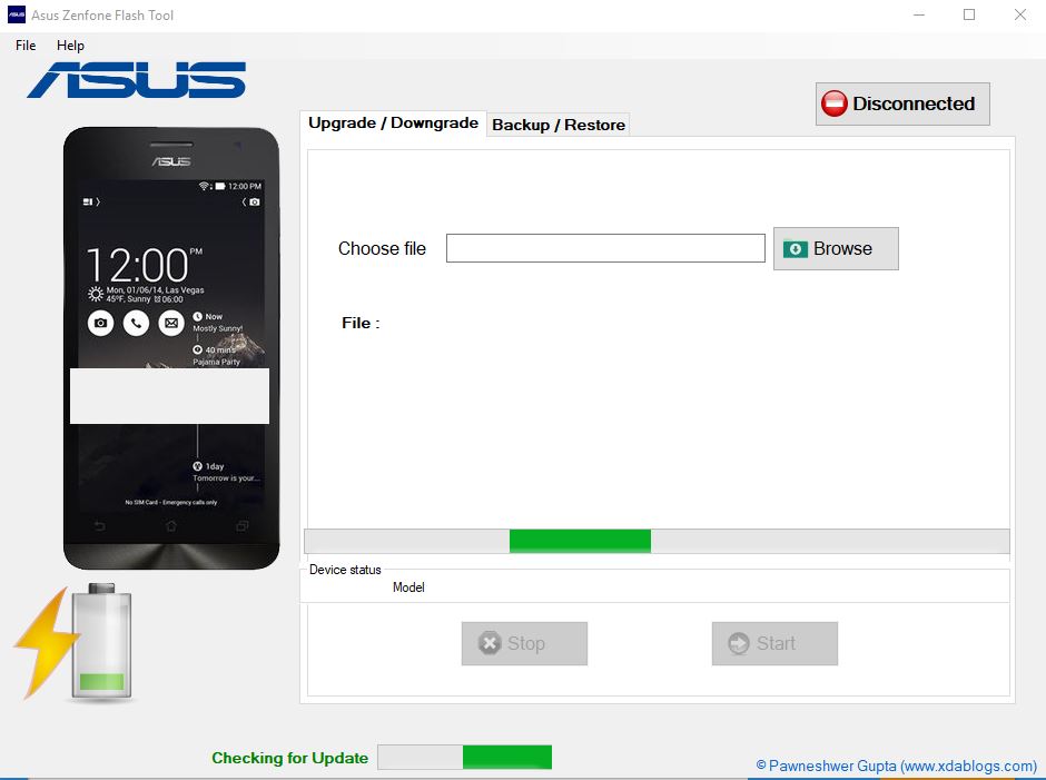 asus zenfone flash tool