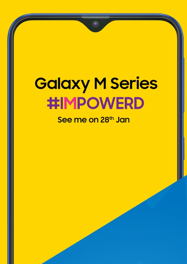 samsung galaxy m series launch confirmed for 28th january
