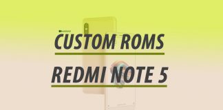 redmi note 5 pro custom roms