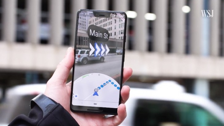 google maps ar mode