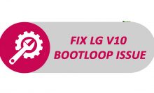 fix lg v10 bootloop issue