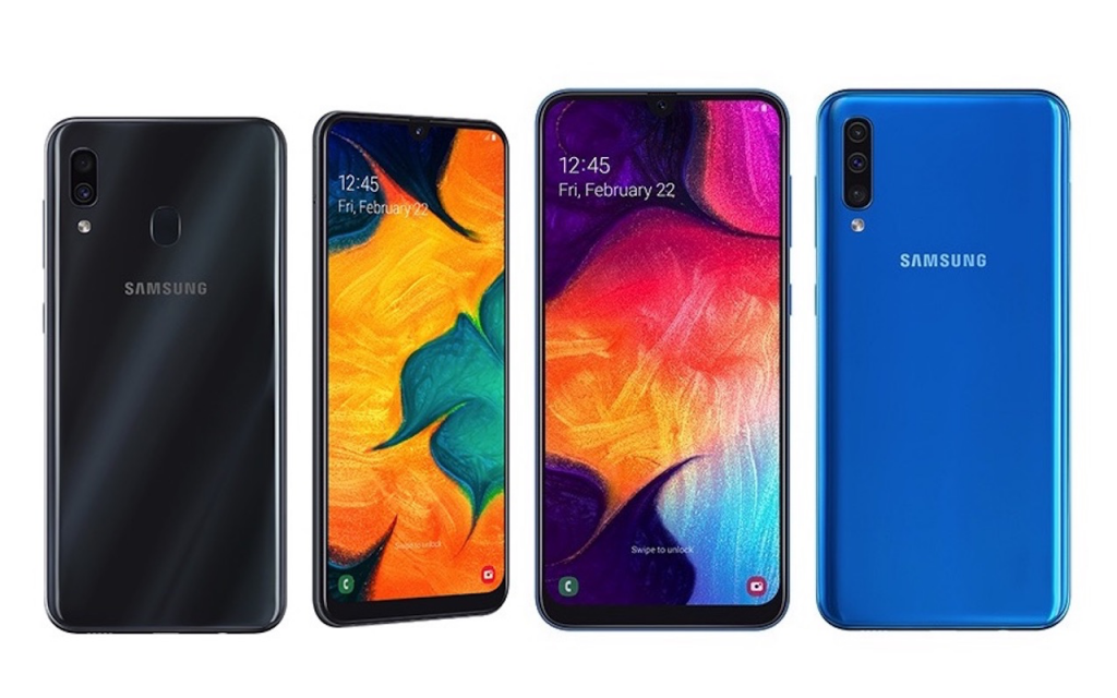samsung galaxy a30 and galaxy a50s starts receiving android 10 based one ui 2.0 update 3 samsung launches galaxy a10, galaxy a30 and galaxy a50 in india