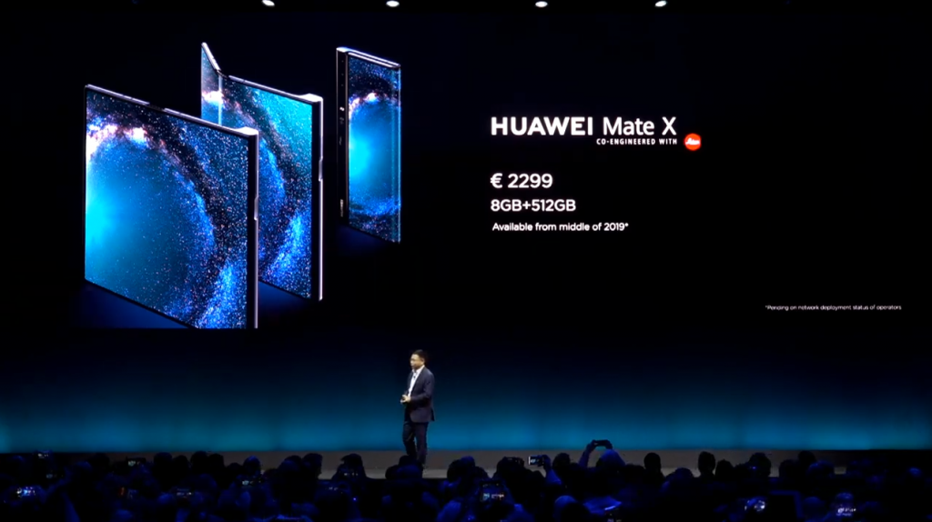 huawei mate x price