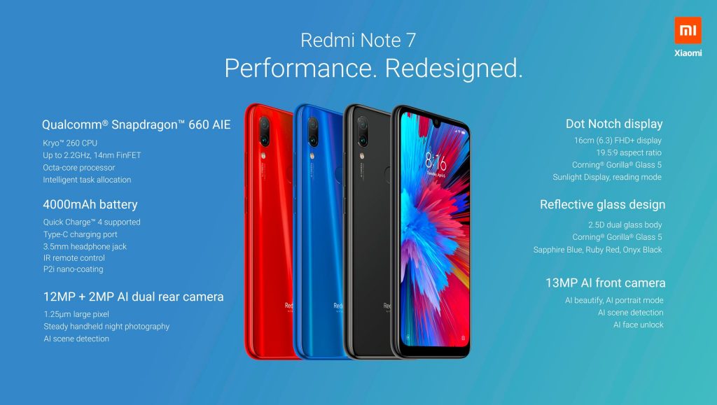 redmi note 7 specs