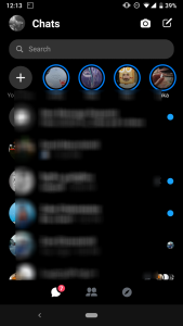 how to enable dark mode on facebook messenger