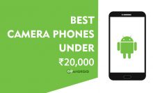 Best camera phones under 20000