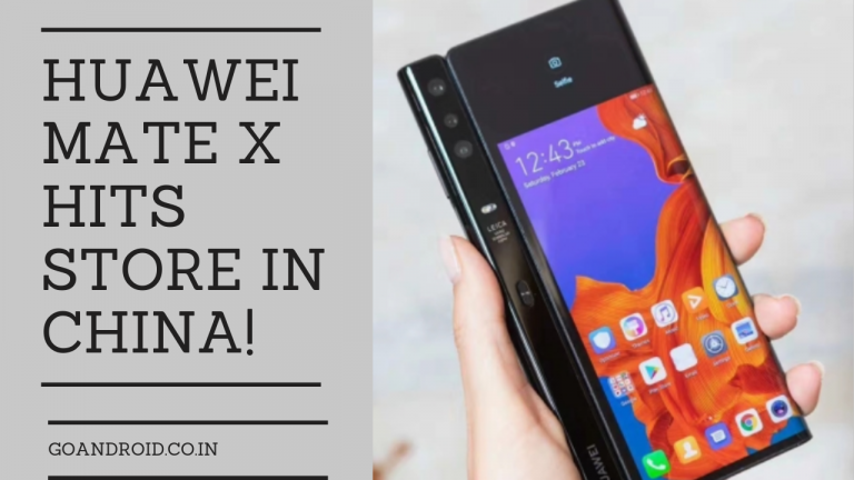 Huawei Mate X appears on the official online store in China