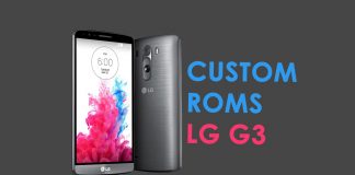 custom roms lg g3