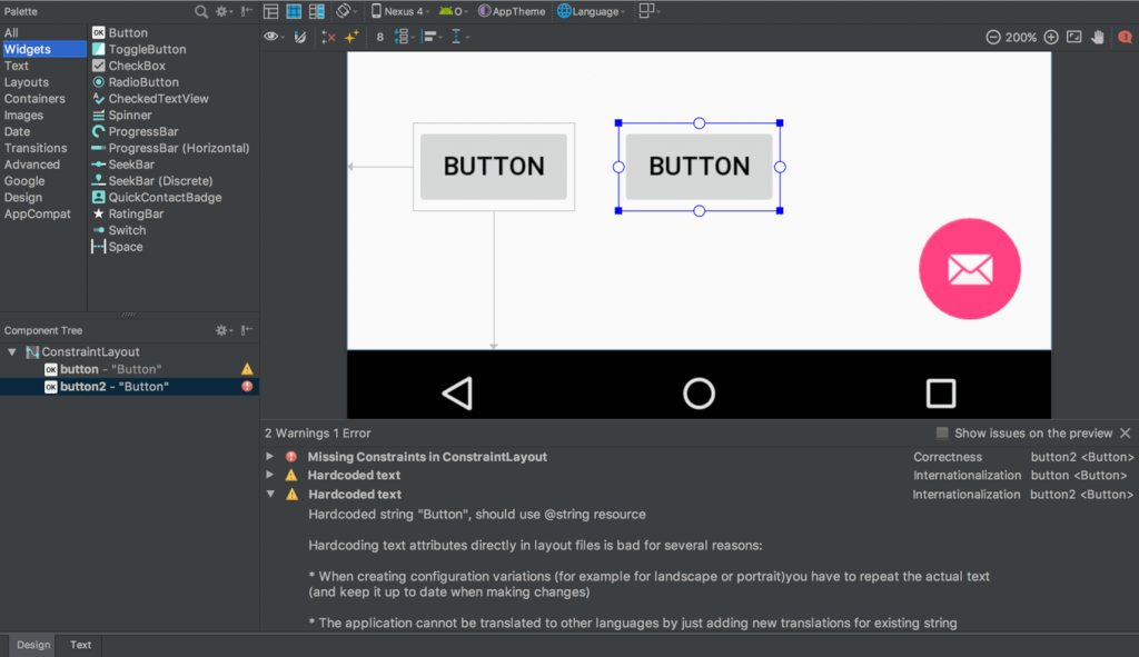 layout editor