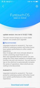 vivo v11 pro gets android pie update in india