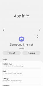 how to clear app cache and data on samsung galaxy s10+