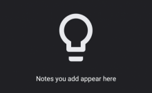Google Keep Dark Mode