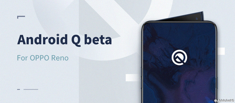 how to install android q developer beta on the oppo reno standard edition