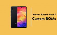 Redmi Note 7 custom roms