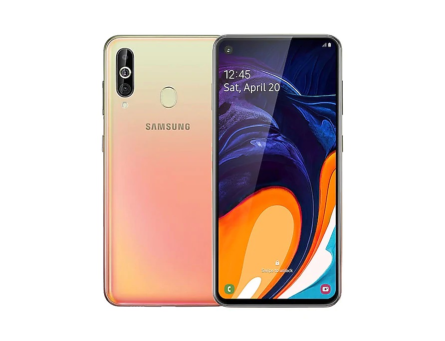 Samsung-Galaxy-A60-Orange-Front