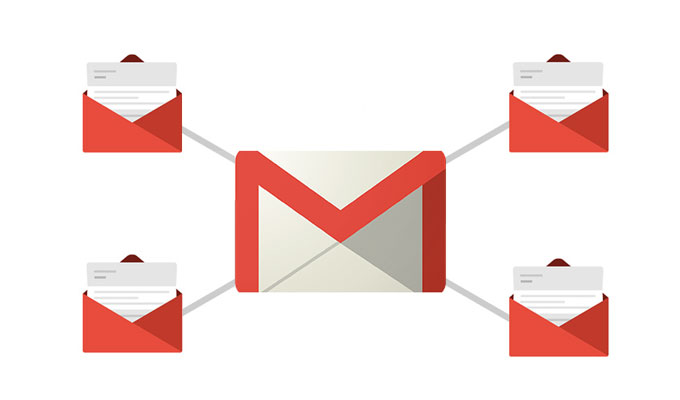 how to combine merge gmail accounts