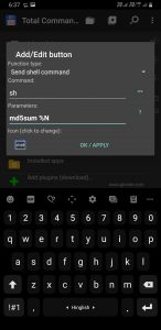 how to calculate md5 of a file on android