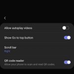 stable samsung internet 9.4 lets you control video autoplay, scan qr codes and more