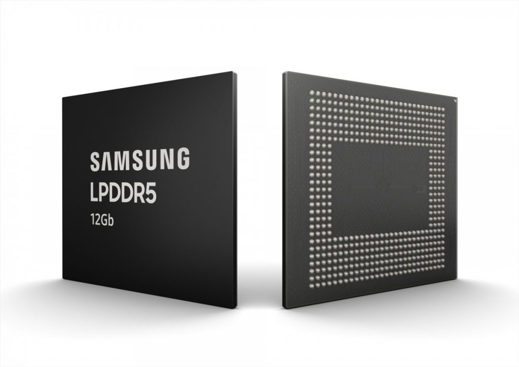 samsung commences mass production of lpddr5 dram