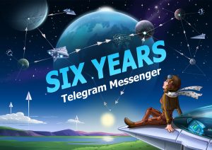 telegram turns six, read the six years of "telegramism" on this blog post