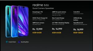 realme launches realme 5 and 5 pro in india, starts at inr. 9,999