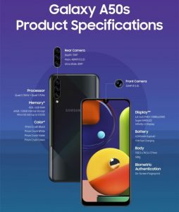 samsung announces galaxy a50s and a30s with better cameras and improved specifications