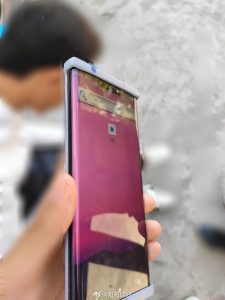 huawei mate 30 pro caught in the street running aosp