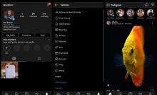 Instagram Dark Mode
